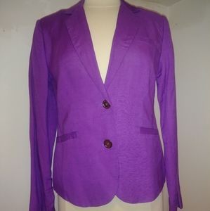 Premise blazer/jacket - size 8 - purple - New